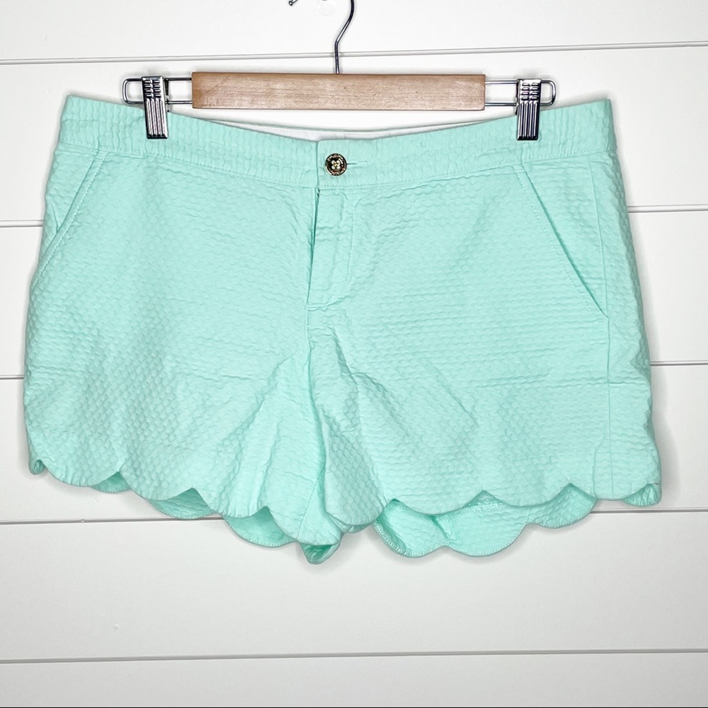 Lilly Pulitzer 5" Buttercup Stretch Shorts Mint 8